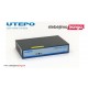4 prievadų, 4 PoE komutatorius UTEPO UTP1-SW0401-TP60