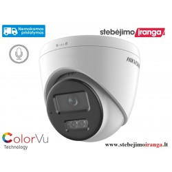 Hikvision dome DS-2CD1383G2-LIUF F2.8 (balta, 8 MP, 30 m. LED)