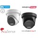 Hikvision dome DS-2CD2346G2H-IS2U/SL F2.8 (balta arba juoda, 4 MP, 30 m. IR, AcuSense, DarkFighter)