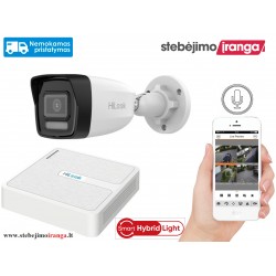 1 lauko/vidaus kameros sistema 4MP