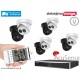 8 lauko/vidaus kamerų sistema 8MP (JUODOS arba BALTOS)