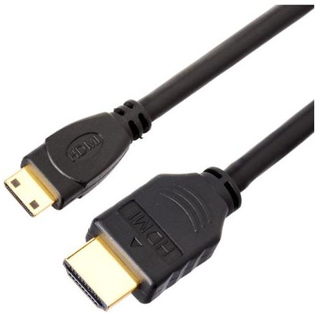 5m, HDMI cable type A male - HDMI mini Typ C, bulk cable